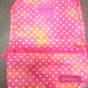 Girls New! Polka Dot Backpack